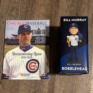 Bill Murray Chicago Cubs Bobblehead Set